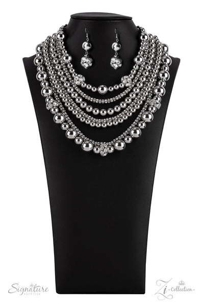 Paparazzi The Liberty - Zi Collection Silver Necklace