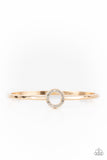 Paparazzi Center COUTURE - Gold Bangle Bracelet