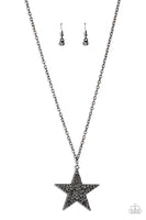 Paparazzi Rock Star Sparkle - Black Necklace