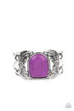 Paparazzi Dune Garden - Purple Cuff Bracelet