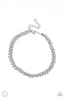 Paparazzi Point in Time - Silver Anklet