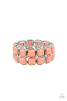 Paparazzi Double The DIVA-ttitude – Orange Bracelet