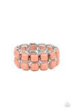 Paparazzi Double The DIVA-ttitude – Orange Bracelet