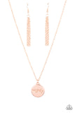 The Cool Mom - Rose Gold - Paparazzi Necklace - TheSavvyShoppersJewelryStore