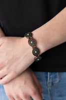 Paparazzi West Wishes - Copper Bracelet