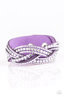 Paparazzi Bring On The Bling - Purple Wrap Bracelet