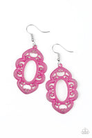 Paparazzi Mantras and Mandalas - Pink Earrings