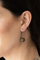 Paparazzi Gorgeously Globetrotter - Green Necklace