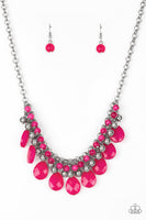 Paparazzi Trending Tropicana - Pink Necklace