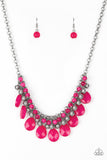 Paparazzi Trending Tropicana - Pink Necklace