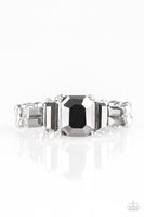 Paparazzi Born To Rule - Silver Ring with Hematite Stone