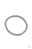 Paparazzi Setting The Pace - Silver Bracelet for Men