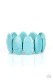 Paparazzi Dramatically Nomadic - Blue Bracelet