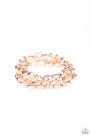 Paparazzi Basic Bliss - Rose Gold Bracelet