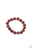 Paparazzi Luck - Red Mens Bracelet