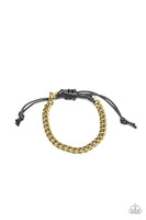 Paparazzi Goal! - Men's Brass Bracelet