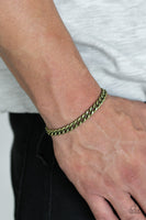 Paparazzi Goal! - Men's Brass Bracelet