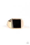 Paparazzi Fresh Start - Gold Ring for Men