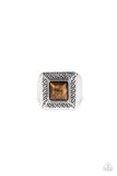 Paparazzi The Wrangler - Brown Ring for Men
