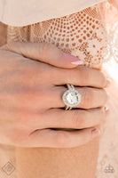 Paparazzi Unstoppable Sparkle - White Rhinestone Ring