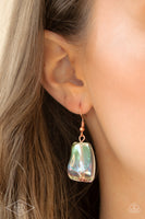 Paparazzi Iridescently Ice Queen - Copper Necklace