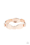 Paparazzi Absolutely Applique - Rose Gold Bracelet