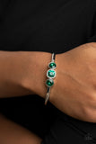 Royal Demands - Green - Paparazzi Gemstone Bracelet - TheSavvyShoppersJewelryStore