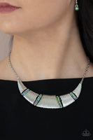 Paparazzi Going Through Phases - Multi colored Iridescent Necklace