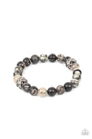 Paparazzi ZEN Commandments - Black Beaded Bracelet