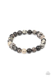 Paparazzi ZEN Commandments - Black Beaded Bracelet