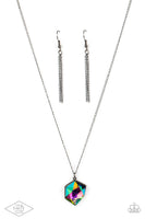Paparazzi Stellar Serenity - Multi colored Oil Spill Necklace