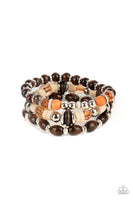 Paparazzi Belongs In The Wild - Multi colored Beaded Bracelets