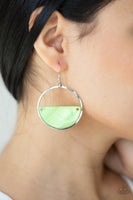 Seashore Vibes - Green - Paparazzi Earrings - TheSavvyShoppersJewelryStore