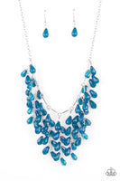 Paparazzi Garden Fairytale Blue Necklace