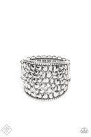 Paparazzi Dotted Decorum - Silver Ring