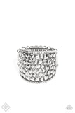 Paparazzi Dotted Decorum - Silver Ring