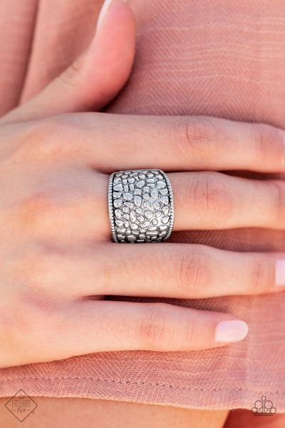 Paparazzi Dotted Decorum - Silver Ring