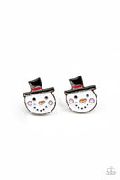 Paparazzi Starlet Shimmer Christmas-themed earrings (for Little Girls)