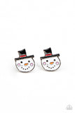 Paparazzi Starlet Shimmer Christmas-themed earrings (for Little Girls)