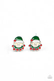 Paparazzi Starlet Shimmer Christmas-themed earrings (for Little Girls)