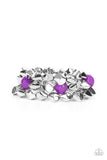 Paparazzi A Perfect TENACIOUS - Purple Bracelet Set