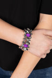 A Perfect TENACIOUS - Purple - Paparazzi Bracelets - TheSavvyShoppersJewelryStore