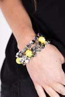 A Perfect TENACIOUS - Yellow - Paparazzi Bracelets - TheSavvyShoppersJewelryStore