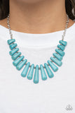 Mojave Empress - Blue - Paparazzi Turquoise Necklace - TheSavvyShoppersJewelryStore