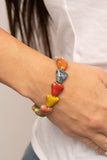 SHARK Out of Water - Multi - Paparazzi multi colored bracelet - TheSavvyShoppersJewelryStore