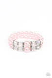 Paparazzi Timelessly Tea Party - Pink Bracelet