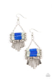 Paparazzi Riverbed Bounty - Blue Earrings