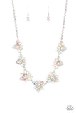 Paparazzi Extragalactic Extravagance - Multi Colored Iridescent Necklace