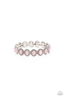 Paparazzi Sweet Oblivion - Pink Bracelet with Cat's Eye Stones