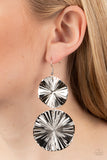 Paparazzi In Your Wildest FAN-tasy - Silver Earrings